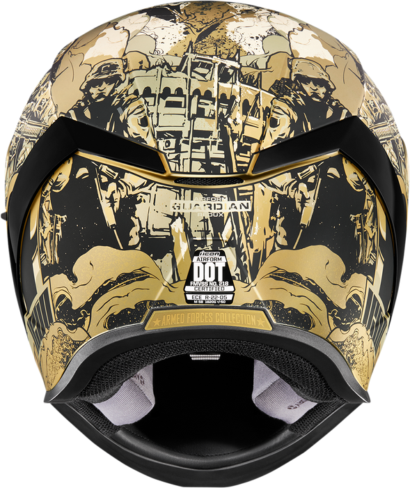 ICON Airform™ Motorcycle Helmet - Guardian - Gold - Large 0101-13694