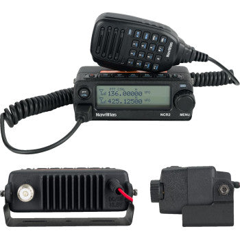 NAVATLAS Intercom/Radio and Headset Kit - 2-Seat - Black NIRBHBK2