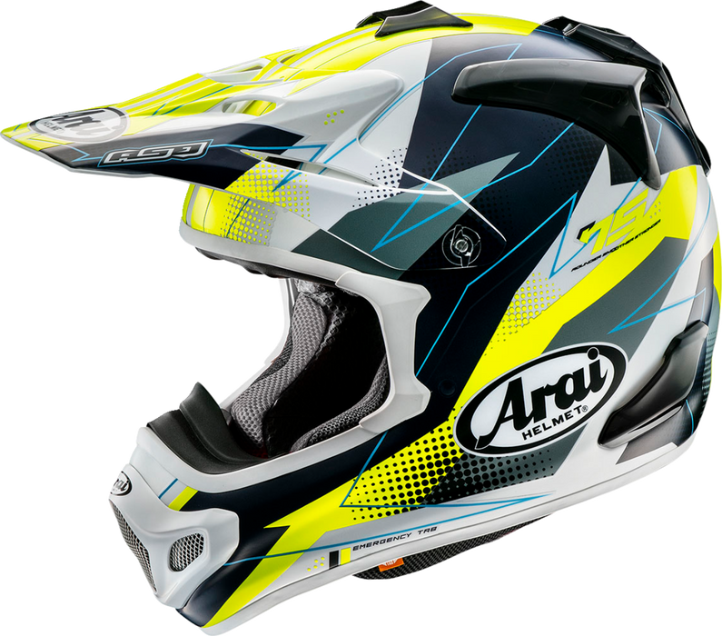 ARAI VX-Pro4 Motorcycle Helmet - Resolute - Yellow - Small 0110-8483