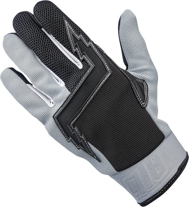 BILTWELL Baja Gloves - Gray - Large 1508-1101-304