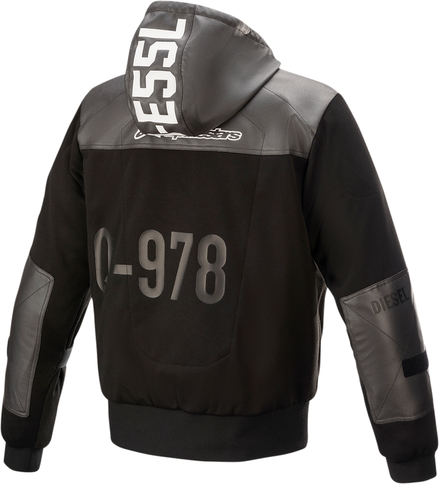 ALPINESTARS Shotaro Hoodie - Black - 2XL 4207421-10-2X