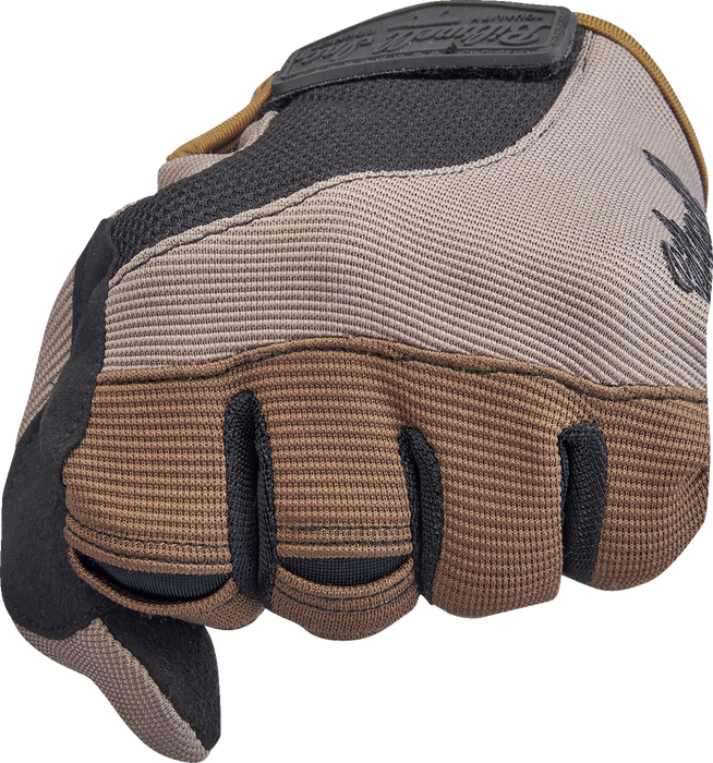 BILTWELL Moto Gloves - Coyote/Black - XL 1501-1301-005