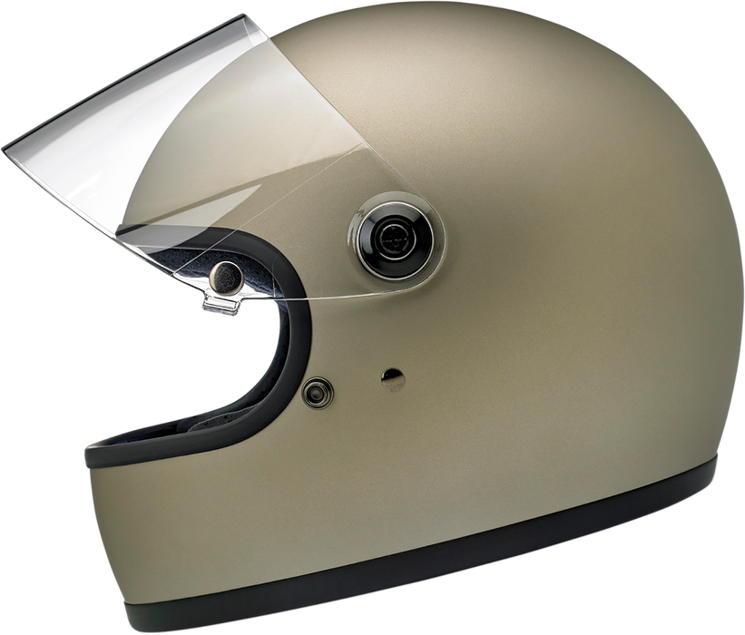 BILTWELL Gringo S Motorcycle Helmet - Flat Titanium - XS 1003-203-101