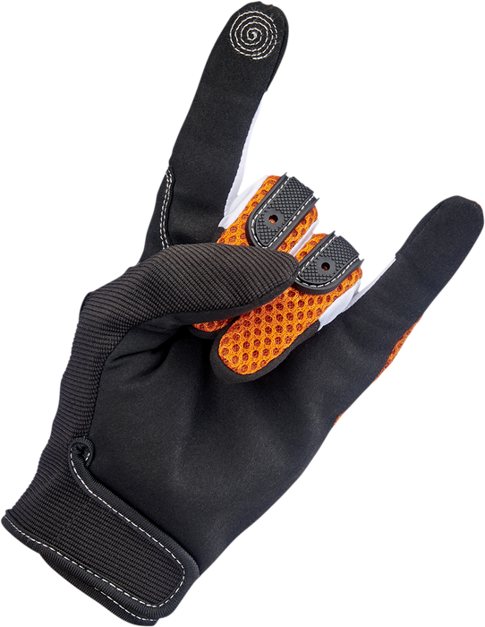 BILTWELL Anza Gloves - Orange - Medium 1507-0601-003