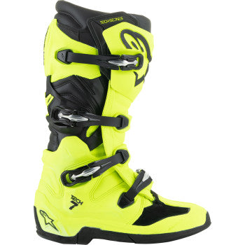 ALPINESTARS Tech 7 Boots - Fluorescent Yellow/Black - US 14 2012025-551-14