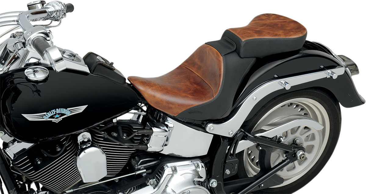 SADDLEMEN Lariat Seat - Softail '06-'17 806-12-0041B