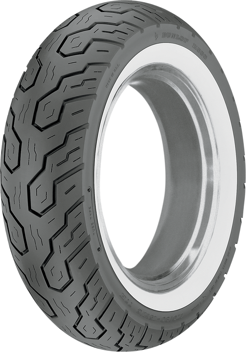DUNLOP Tire - K555 - Rear - 170/80-15 - Wide Whitewall - 77H 45941232
