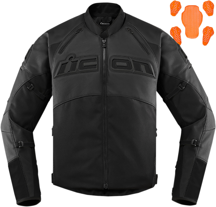 ICON Contra2™ CE Jacket - Stealth - Small 2810-3648