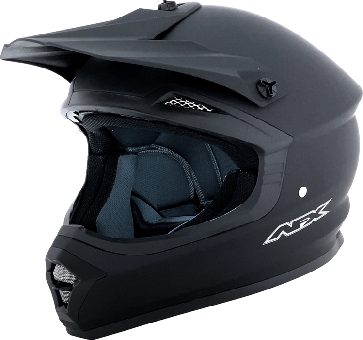 AFX FX-15 Motorcycle Helmet - Matte Black - Medium 0110-8006