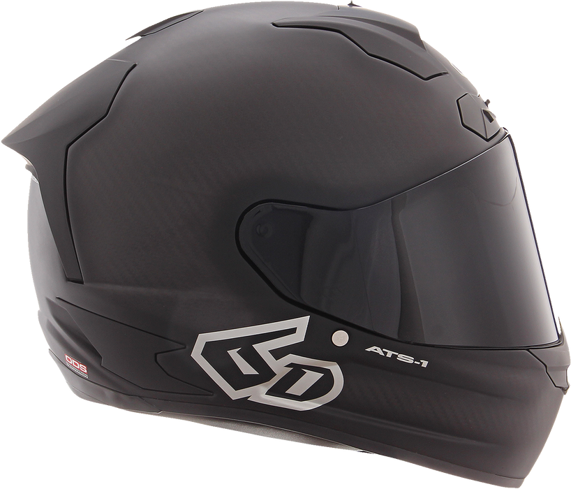 6D ATS-1R Motorcycle Helmet - Matte Black - Small 30-0985