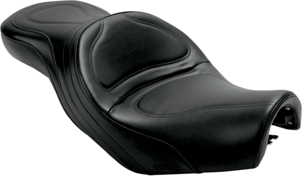 SADDLEMEN Seat - Explorer - without Backrest - Stitched - Black - VT1100 H3950JS