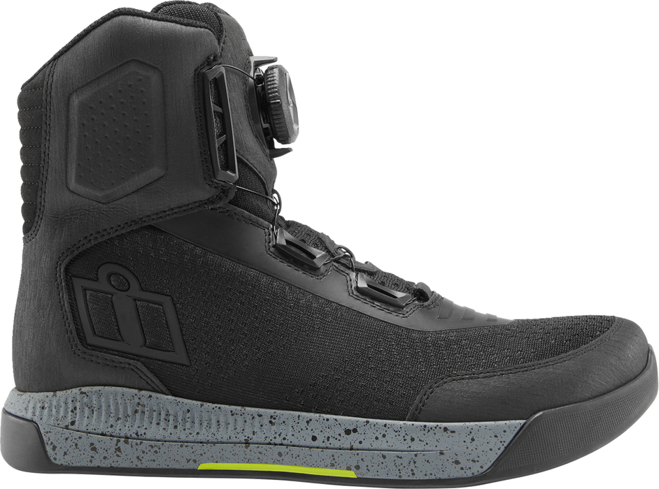 ICON Overlord™ Vented CE Boots - Black - Size 10.5 3403-1262