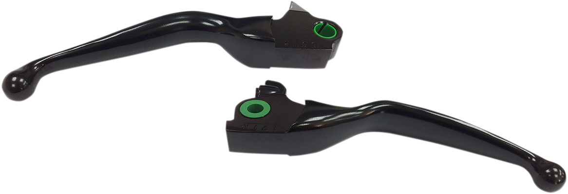 DRAG SPECIALTIES Brake Lever - Wide Blade - Black S/B MATTE BLK BRAKE LEVER H07-0596MB-B