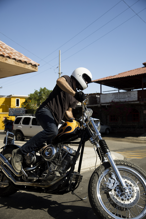 BILTWELL Gringo Helmet - Gloss White - Medium 1002-517-103