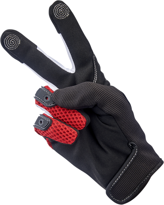 BILTWELL Anza Gloves - Red - XS 1507-0801-001