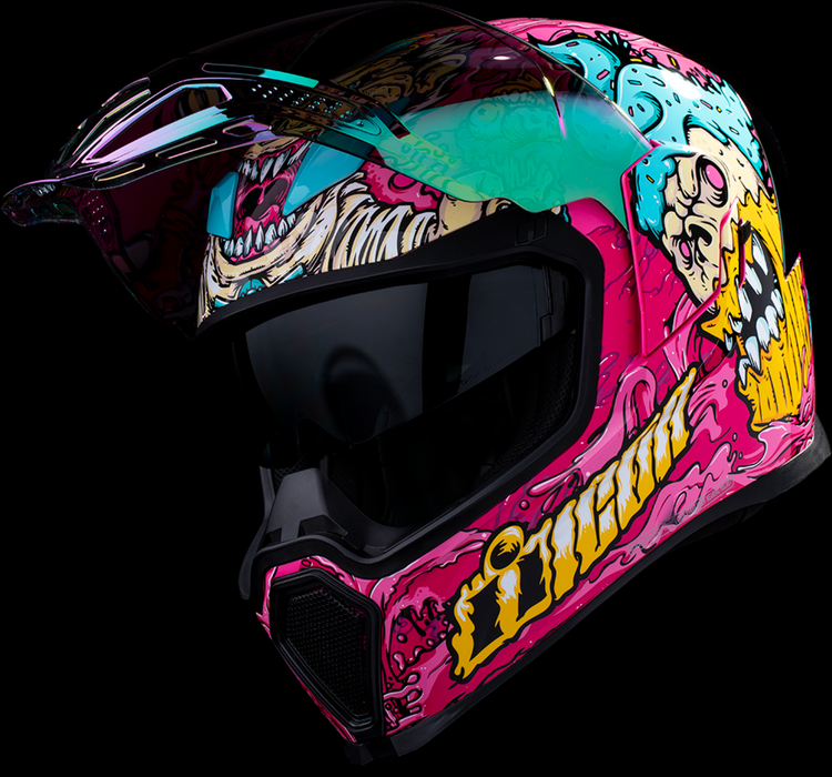 ICON Airflite™ Motorcycle Helmet - Snack Attack - MIPS® - Pink - 3XL 0101-16933