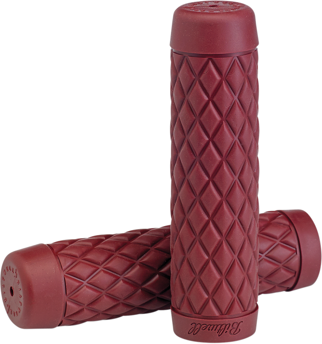 BILTWELL Grips - Torker - 7/8" - Oxblood 6705-0378