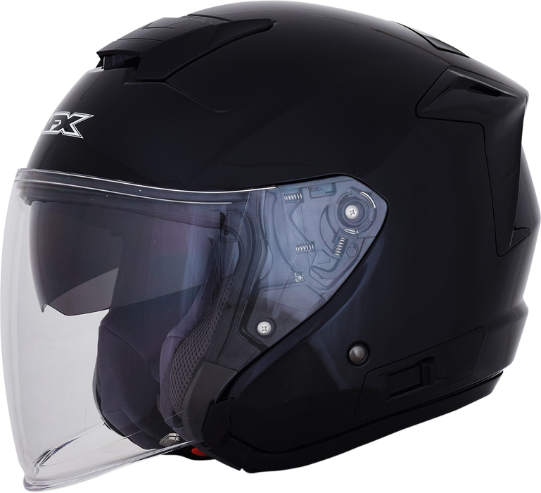 AFX FX-60 Motorcycle Helmet - Gloss Black - Medium 0104-2562