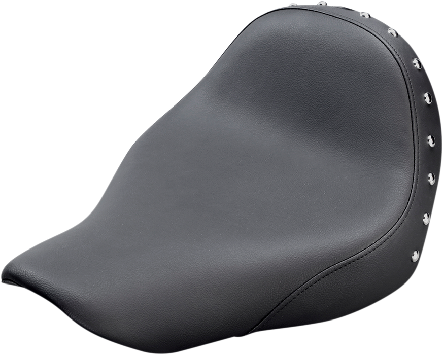 SADDLEMEN Seat - Renegade Solo - Black - Studded 818-29-001