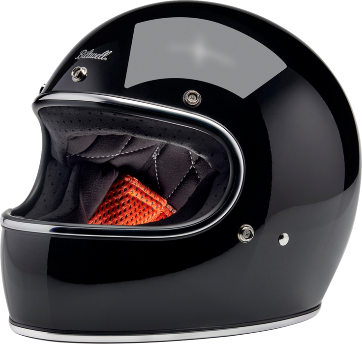 BILTWELL Gringo S Motorcycle Helmet - Gloss Black - Small 1003-101-502