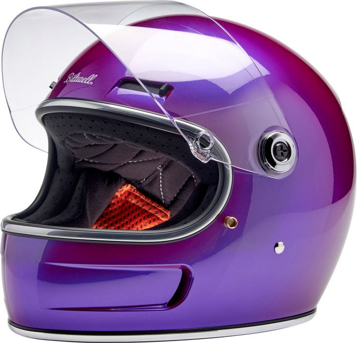 BILTWELL Gringo SV Motorcycle Helmet - Metallic Grape - Small 1006-339-502