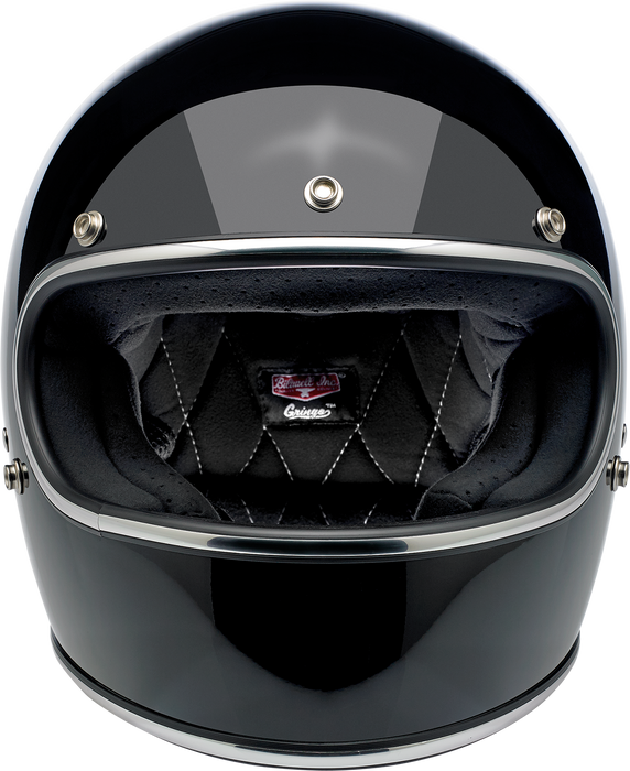 BILTWELL Gringo Motorcycle Helmet - Gloss Black - XS 1002-101-101