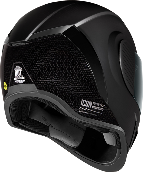 ICON Airform™ Motorcycle Helmet - Counterstrike - MIPS® - Black - XS 0101-14136