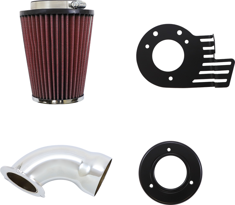 COBRA Cone Air Filter - Chrome/Chrome 606-0100-06