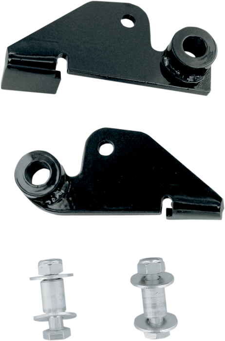 BARON Rear Shock Drop Bracket Lowering Kit - Black - Lowers 1.50" - '98-'03 VT750|'01-'03/'05-'07 VT750DC BA-7500-67