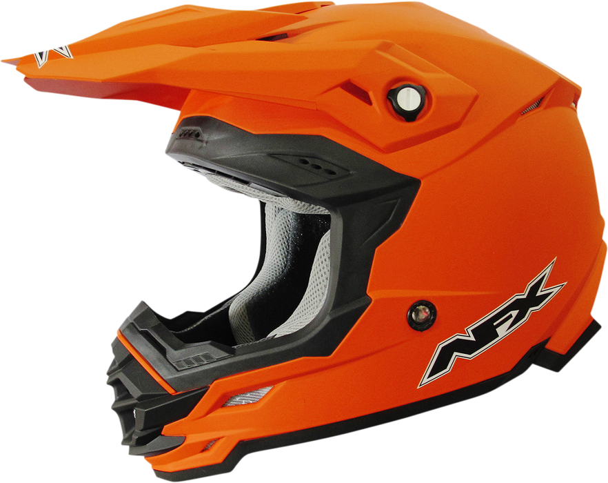 AFX FX-19R Motorcycle Helmet - Matte Orange - Small 0110-7046