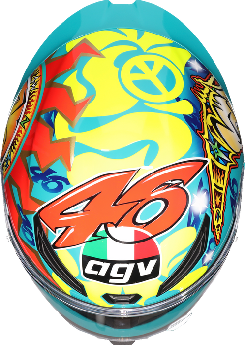 AGV K1 S Motorcycle Helmet - Rossi Mugello 1999 - 2XL 2118394003-041-XXL