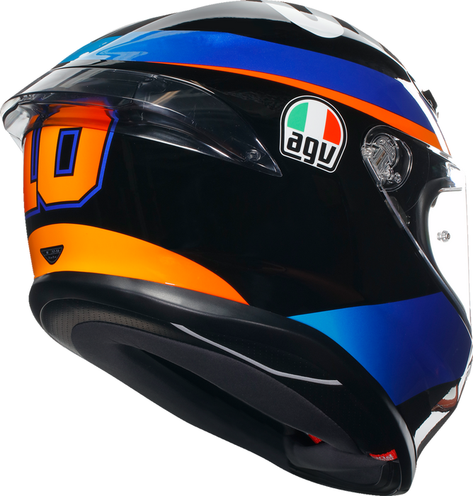 AGV K6 S Motorcycle Helmet - Marini Sky Racing Team 2021 - Large 2118395002002L