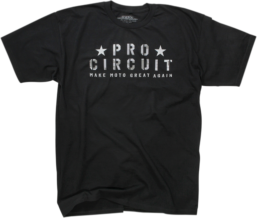 PRO CIRCUIT Flag T-Shirt - Black - Medium 6411810-20