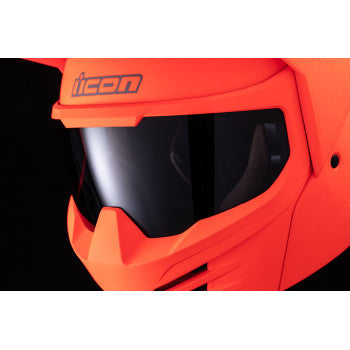 ICON Elsinore™ Motorcycle Helmet - Monotype - Red - Medium 0104-3317