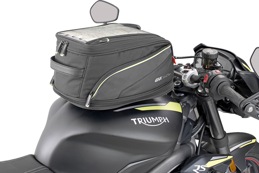 GIVI Tank Bag - 26 Liter - Black/Yellow Piping EA131