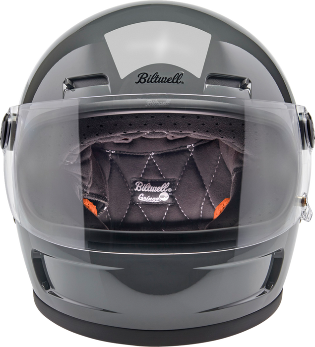 BILTWELL Gringo SV Helmet - Gloss Storm Gray - Medium 1006-109-503