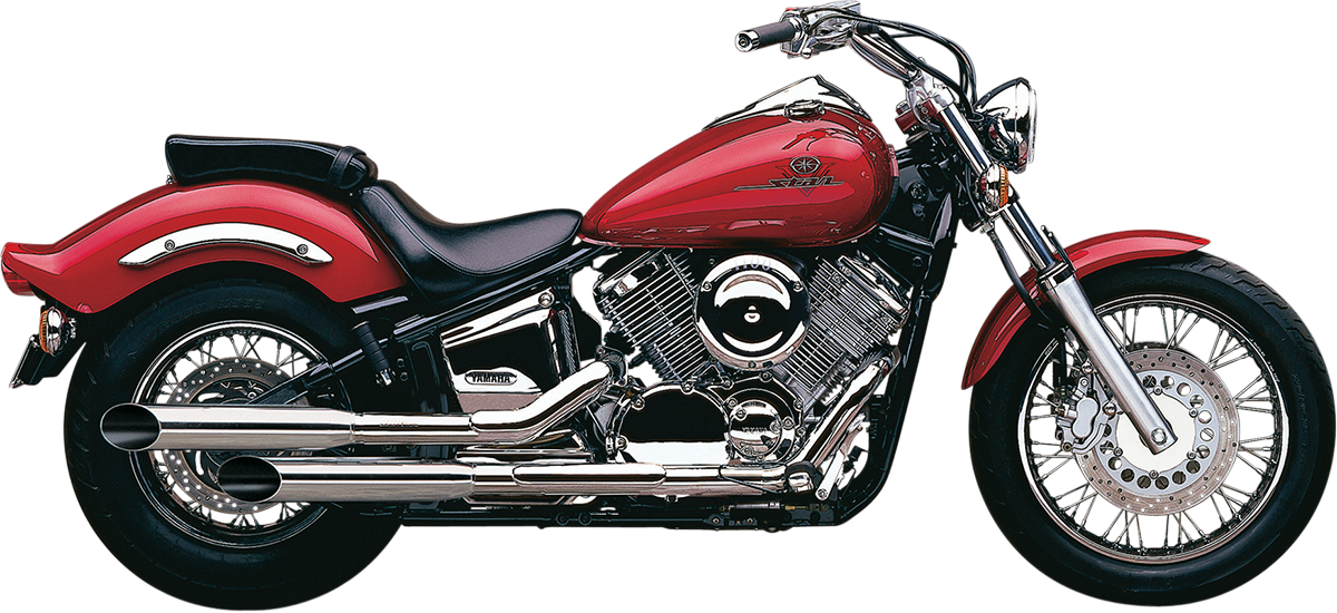 COBRA Classic Deluxe Exhaust - Chrome - XVS1100 2567SC