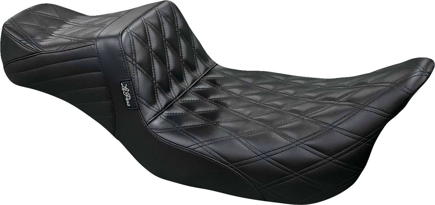 LE PERA Tailwhip Daddy Long Legs Seat - Double Diamond - Black LK-587DLDD