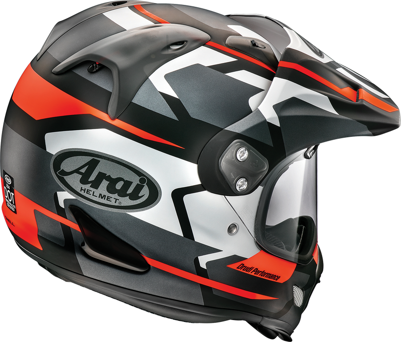 ARAI XD-4 Motorcycle Helmet - Depart - Black/Silver Frost - Large 0140-0241