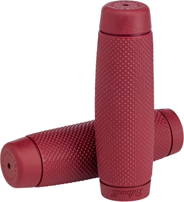 BILTWELL Grips - Recoil - 7/8" - Oxblood 6703-0378