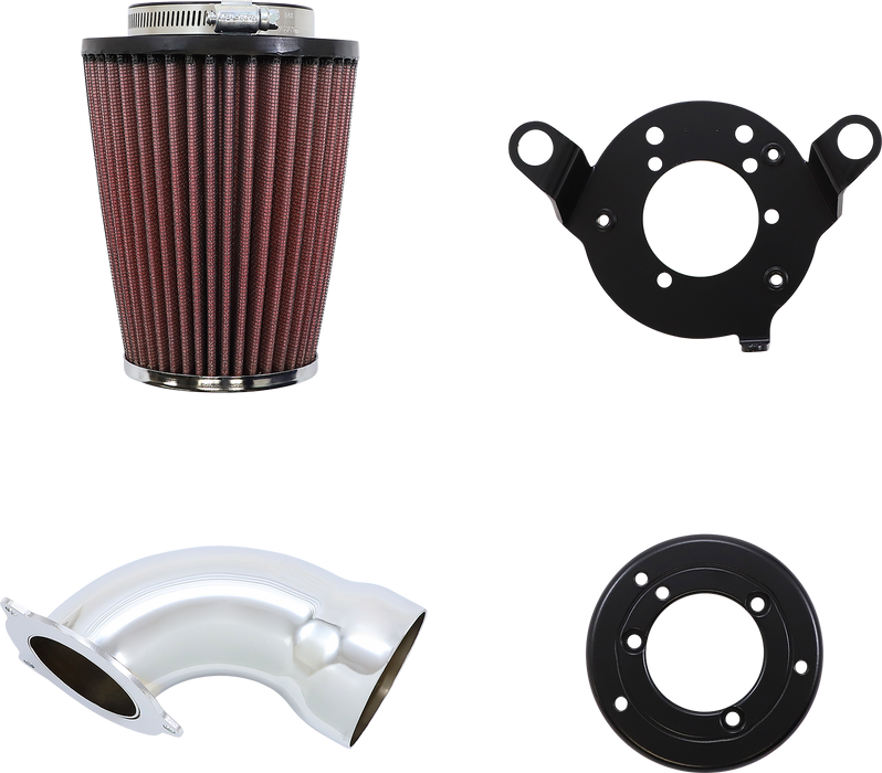 COBRA Cone Air Filter - Chrome/Chrome 606-0102-06