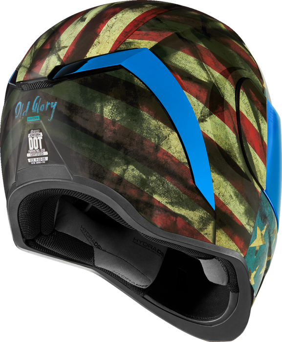 ICON Airform™ Motorcycle Helmet - Old Glory - Large 0101-14785