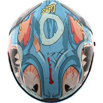 ICON Airform™ Motorcycle Helmet - 9 Lives - Blue - 3XL 0101-17389