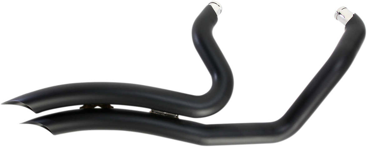 COBRA Speedster Swept Short Exhaust - Black - '14-'20 XL 6233B