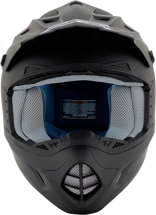 AFX FX-17 Motorcycle Helmet - Matte Black - XS 0110-0750