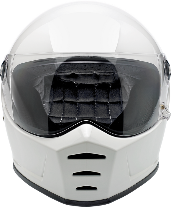 BILTWELL Lane Splitter Motorcycle Helmet - Gloss White - Large 1004-104-104