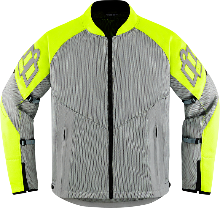 ICON Mesh AF™ Jacket - Gray/Hi-Vis - 3XL 2820-5949