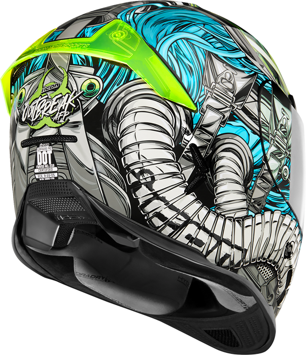 ICON Airframe Pro™ Motorcycle Helmet - Outbreak - Blue - Medium 0101-14946