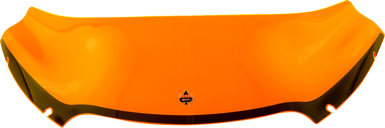 KLOCK WERKS Kolor Flare™ Windshield - 6" - Orange Ice - FLTR KWW-01-0628