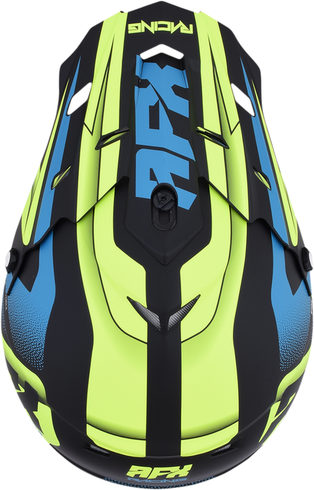 AFX FX-17 Peak - Force - Matte Black/Green/Blue 0132-1174